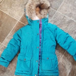 Lands end girls winter coat